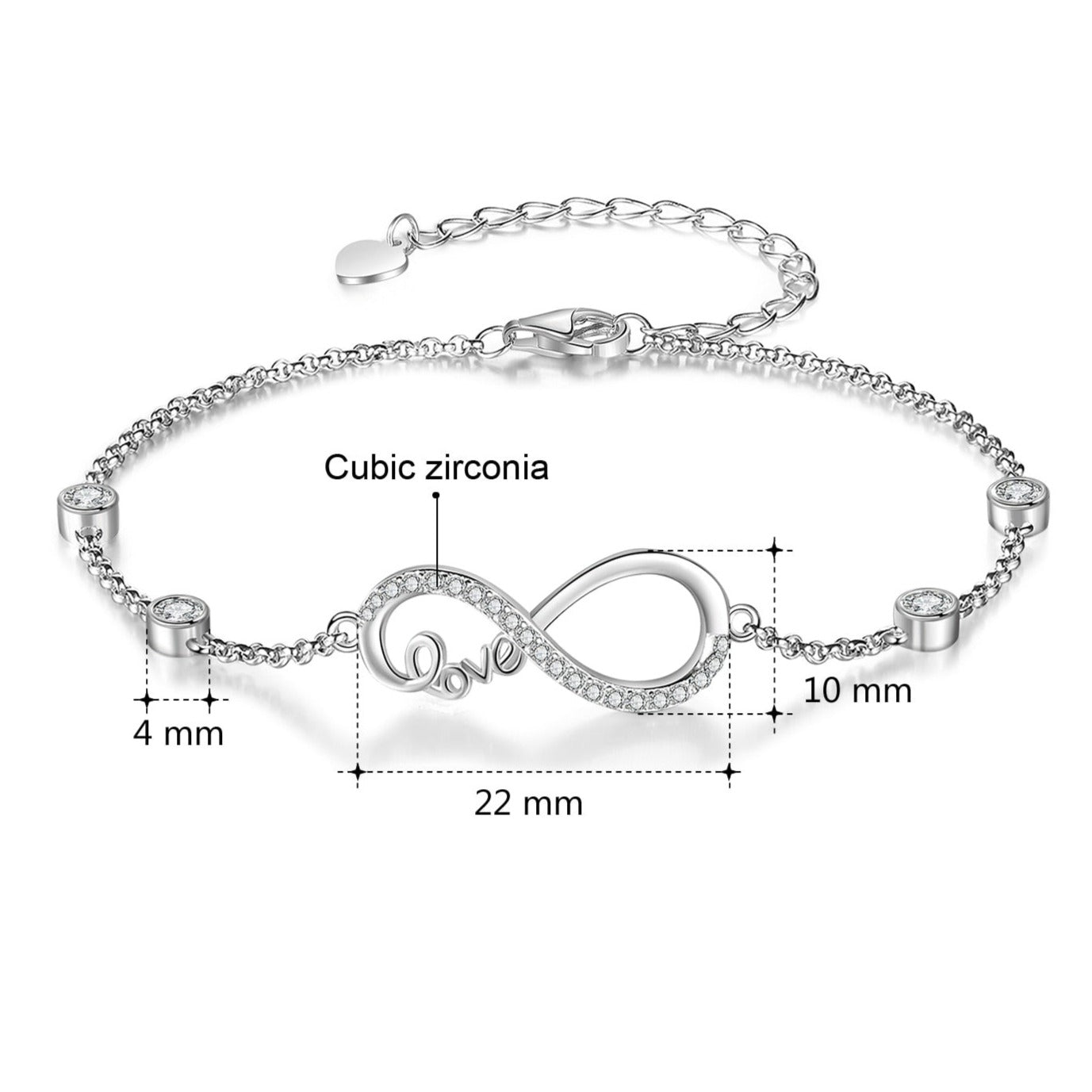 Adjustable Infinity Bracelet - Soficos