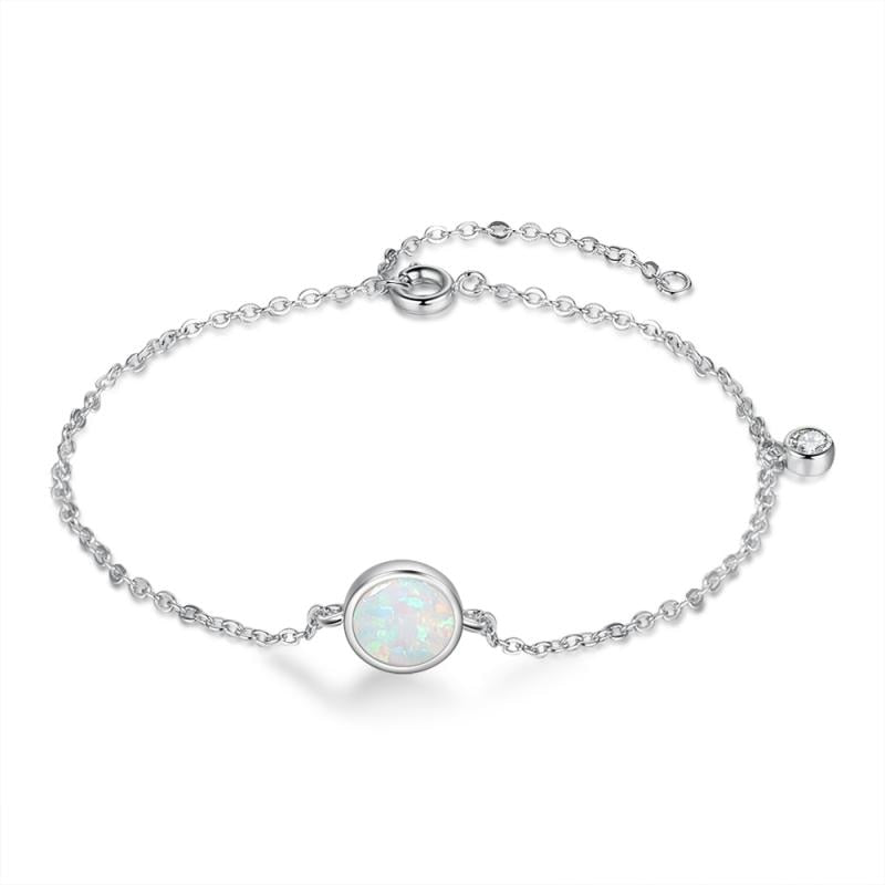Round Opal Bracelet - Soficos