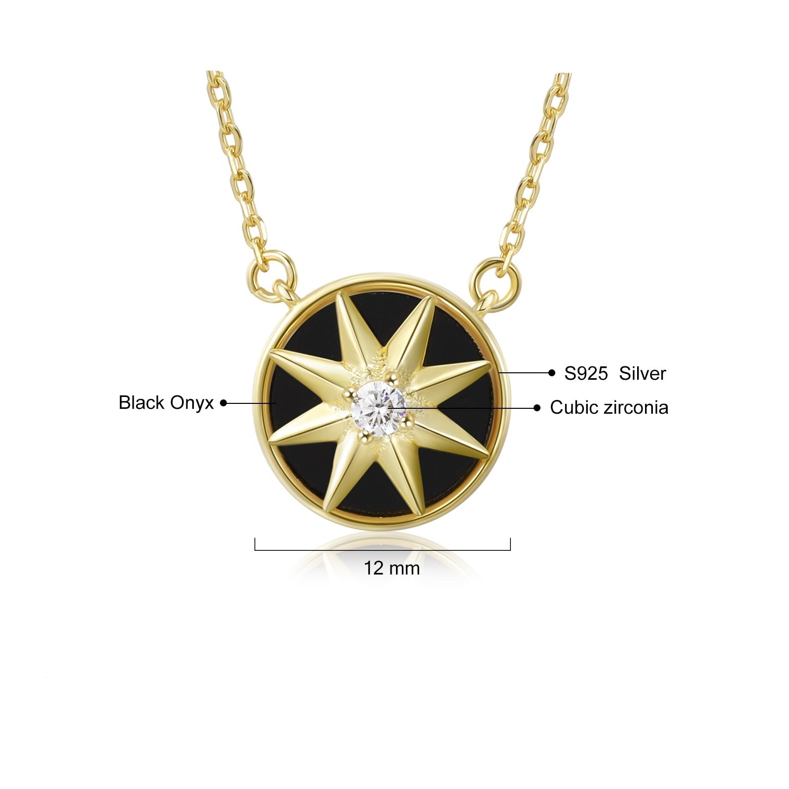 Star Pendant Necklace - Soficos